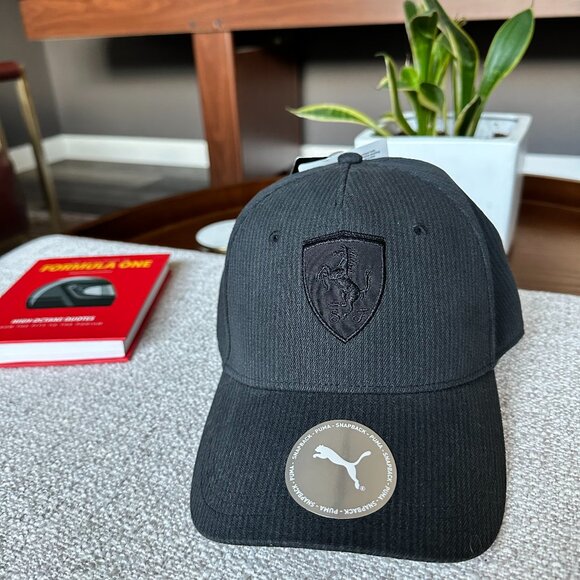 Ferrari x Puma Cap | Black Low Profile | NWT - Picture 1 of 5